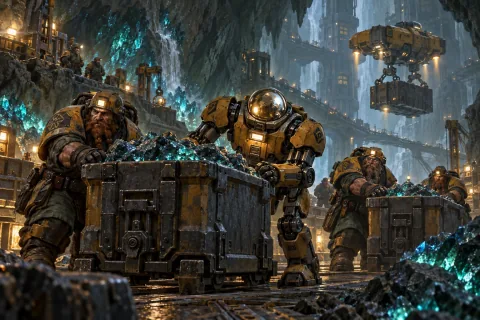 Chapter 6 — Metal Comrades and the Horror of Machines Are Not the Same Story — This is an AI-generated illustration reconstructed based on public materials. It is not an official image.