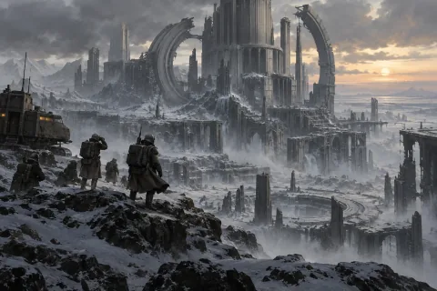 Chapter 7 — The Imperium's Gaze Toward Recovering the Legacy — This is an AI-generated illustration reconstructed based on public materials. It is not an official image.