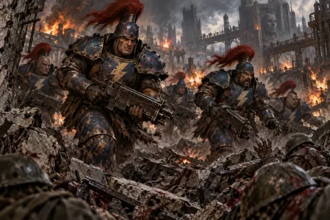 3. Warriors Bearing the Name of Lightning — This is an AI-generated illustration reconstructed based on public materials. It is not an official image.
