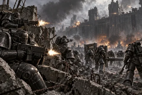 Chapter 3: Order That Endures Longer Than Strength — This is an AI-generated illustration reconstructed based on public materials. It is not an official image.