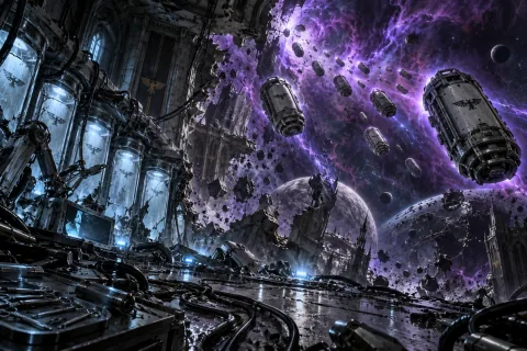 Chapter 1 · The Incomplete Plan and the Cradle of the Galaxy — This is an AI-generated illustration reconstructed based on public materials. It is not an official image.