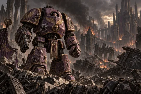 Chapter 7 · Rylanor, Who Carried the Legion's Memory — This is an AI-generated illustration reconstructed based on public materials. It is not an official image.