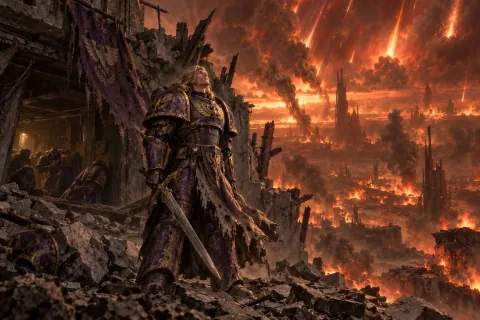 Chapter 8 · Even for the Surviving Commander, Betrayal Did Not End — This is an AI-generated illustration reconstructed based on public materials. It is not an official image.