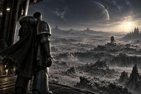 Chapter 8: Heading into the Galaxy to Find Scattered Loyalty — This is an AI-generated illustration reconstructed based on public materials. It is not an official image.