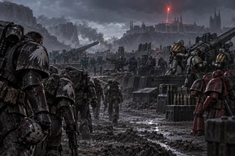 Chapter 5 · The Armor of the Reinforcements Was Still Familiar — This is an AI-generated illustration reconstructed based on public materials. It is not an official image.