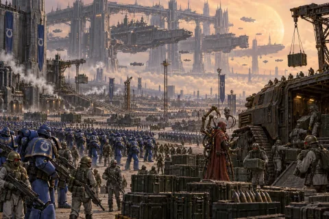 2. The Order Protecting the Five Hundred Worlds — This is an AI-generated illustration reconstructed based on public materials. It is not an official image.
